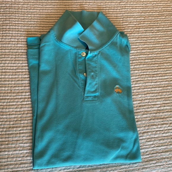 Teal brooks brother polo - Picture 1 of 3